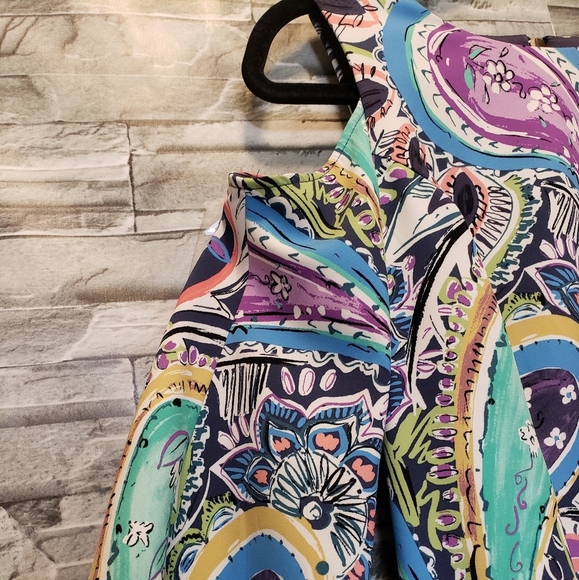 Nicole Miller abstract dress size 6 - Picture 10 of 16